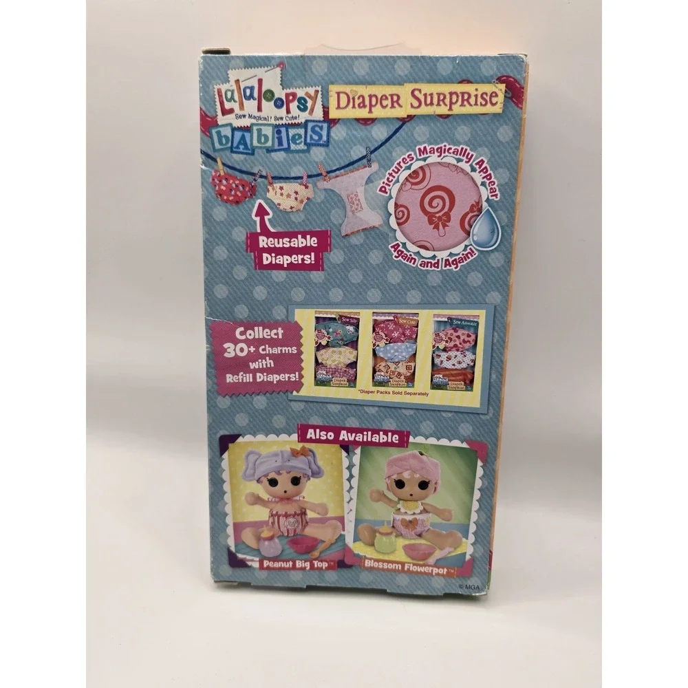 SEW SILLY DIAPER SUPRISE LALALOOPSY DOLL CLOTHES SEALED IN ORIGINAL PKG.